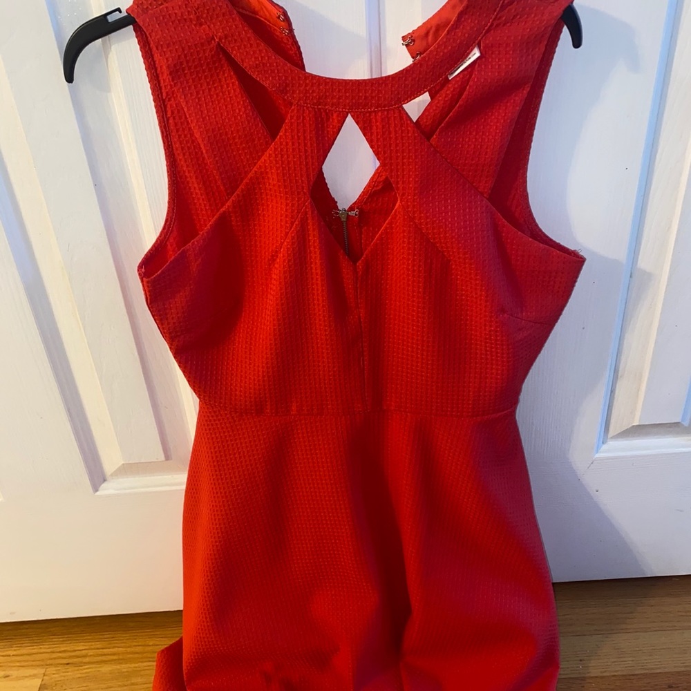 Burnt Red Dress from Cousin Couture